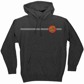 Santa Cruz Classic Dot Hoodie - Charcoal Heather Party Favors Hotels