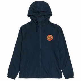 Santa Cruz Cruz Windbreaker Jacket - Classic Navy Cleaning Services Costumes