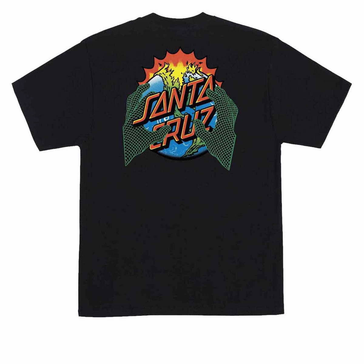 Santa Cruz Kendall End Of The Dot T-Shirt - Black/White Soap Office Equipment