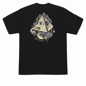 Santa Cruz Knibbs Invasion Hand T-Shirt - Black Action Figures Toys