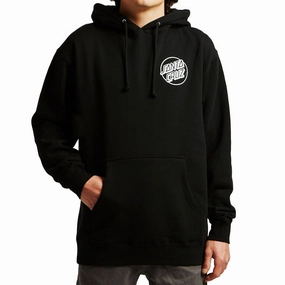 Santa Cruz Opus Dot Hoodie - Black/White Fair Trade Safety Equipment