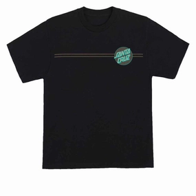 Santa Cruz Other Dot T-Shirt - Black/Brown/Teal Gift Ideas Magazines
