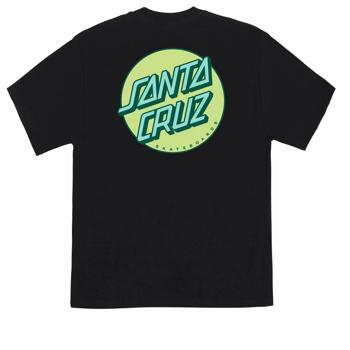 Santa Cruz Other Dot T-Shirt - Black/Key Lime Medical Supplies Hardware