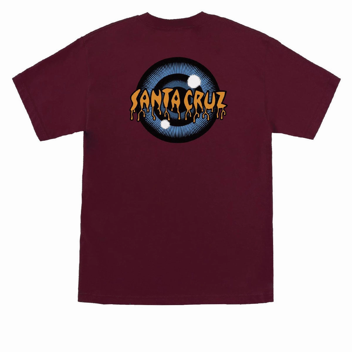 Santa Cruz Roskopp Iris T-Shirt - Maroon Stylish Accessories Stationery