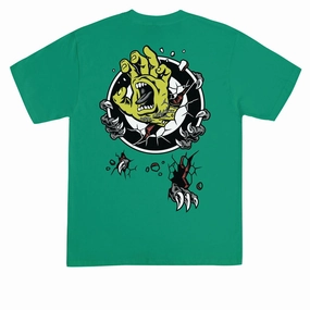 Santa Cruz Roskopp Screaming Target T-Shirt - Kelly Printers Inflatable Pool