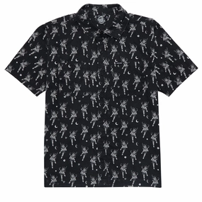 Santa Cruz Salba Witch Doctor Work Shirt - Black Manga Magic: The Gathering