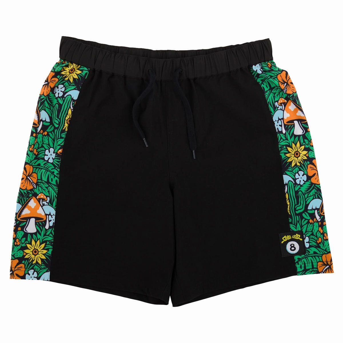 Santa Cruz Winkowski 8Baller Panel Boardshorts - Black Water Toys Ink Cartridges