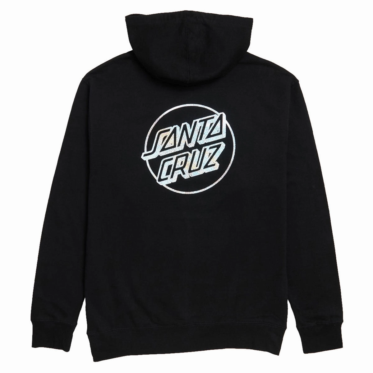 Santa Cruz Womens Opus Dot Relaxed Hoodie - Black/Diamond Foil Backpacks Magazines