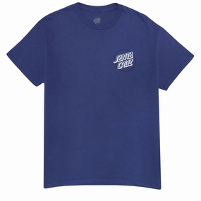Santa Cruz Wooten Duo Inverse T-Shirt - Metro Blue Meal Replacement Shakes RPGs