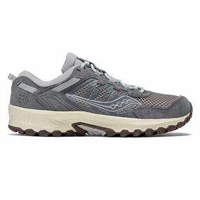 Saucony Grid Peak Shoes - Grey/Carbon Ethical Fashion Concerts