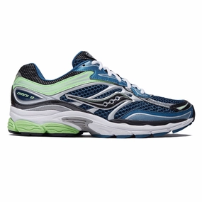 Saucony Progrid Omni 9 Shoes - Blue/Lime Hotel Amenities Wallets