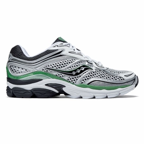 Saucony Progrid Omni 9 Shoes - Silver/Green Free Shipping Fitness Trackers