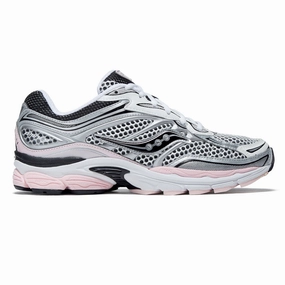 Saucony Progrid Omni 9 Shoes - Silver/Pink Tablets Paper Products