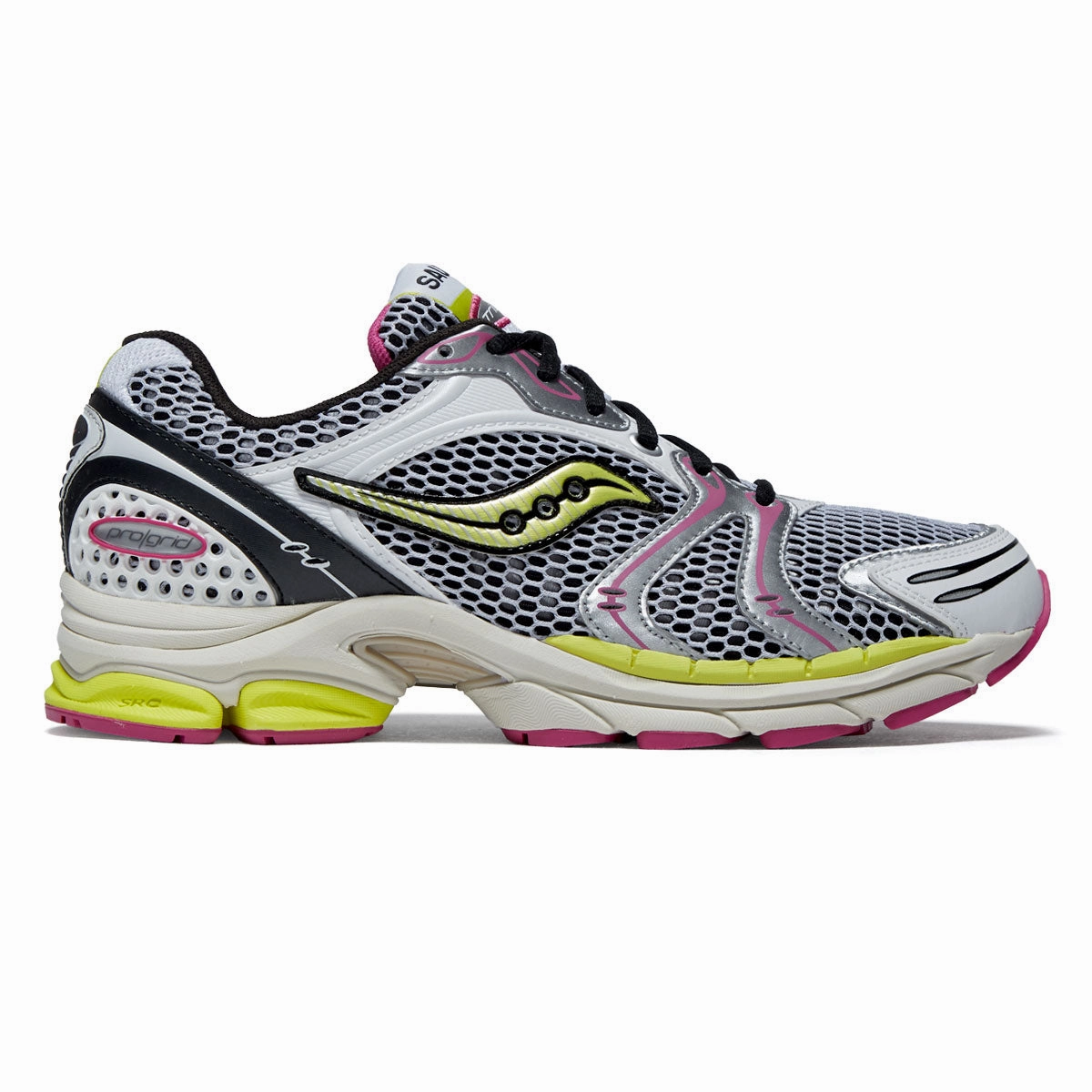 Saucony Progrid Triumph 4 Shoes - White/Fluo Gaming Accessories Deodorant