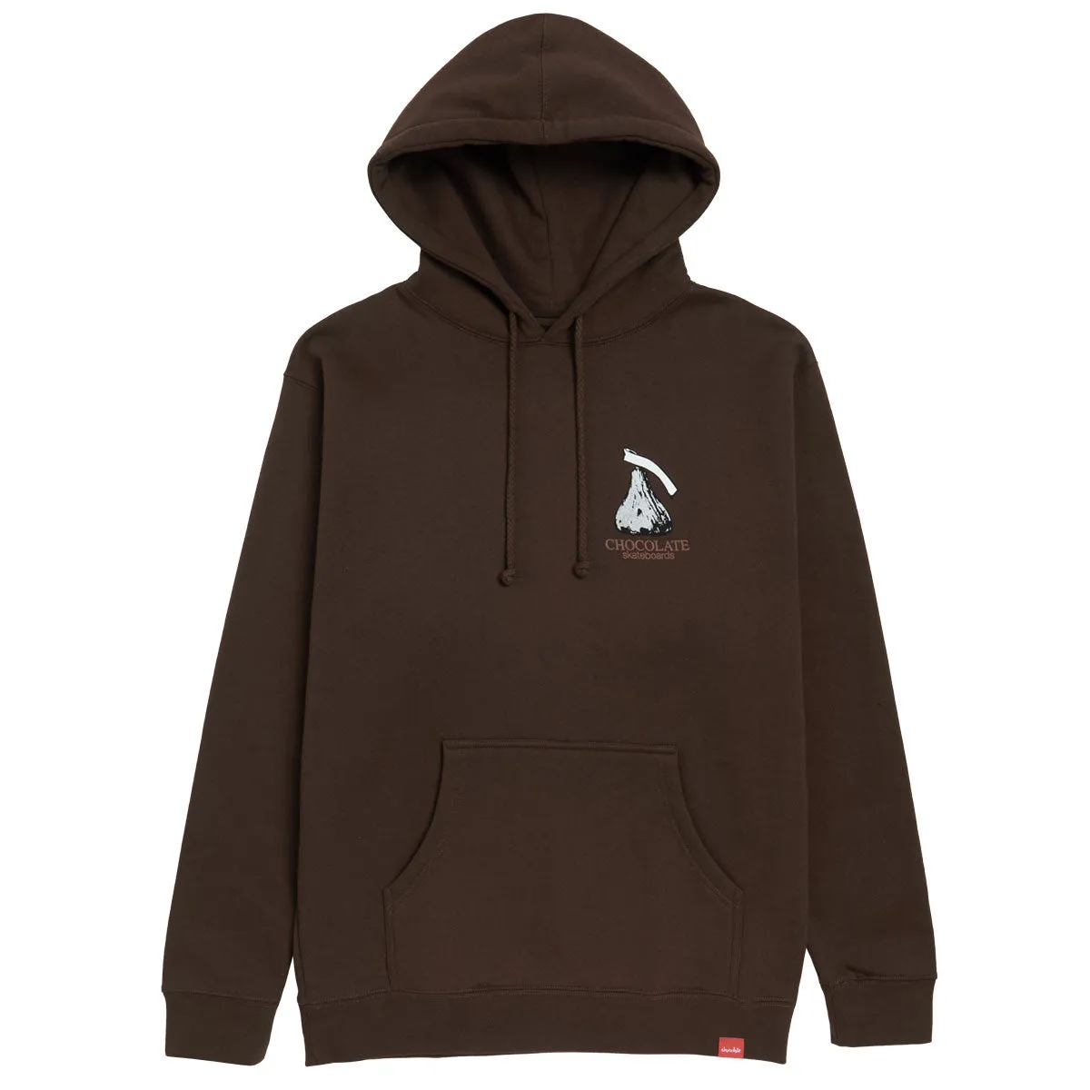 Scarves Chocolate Kiss Pullover Hoodie - Brown Industrial Clothing