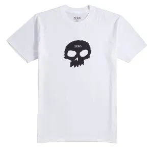 Scarves Zero Single Skull T-Shirt - White Fashion Inspiration