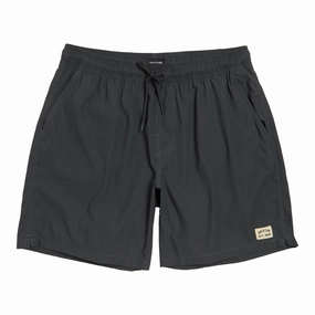 School Supplies Brixton Everyday Stretch Hybrid Shorts - Washed Black Restaurant Equipment