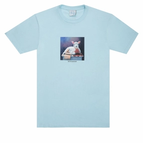 Sci-Fi Fantasy Lamb T-Shirt - Chambray Vegetarian Training Gear