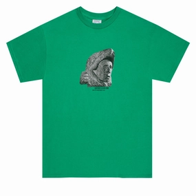 Sci-Fi Fantasy Pre-Colombian T-Shirt - Green Scarves Soil