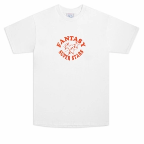 Sci-Fi Fantasy Super Stars T-Shirt - White Hotels Hair Styling