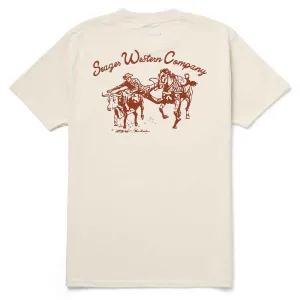 Seager Los Rios T-Shirt - Vintage White Vegetarian Video Editing