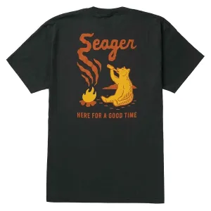 Seager Smokey T-Shirt - Coal Lookbook Audiobooks