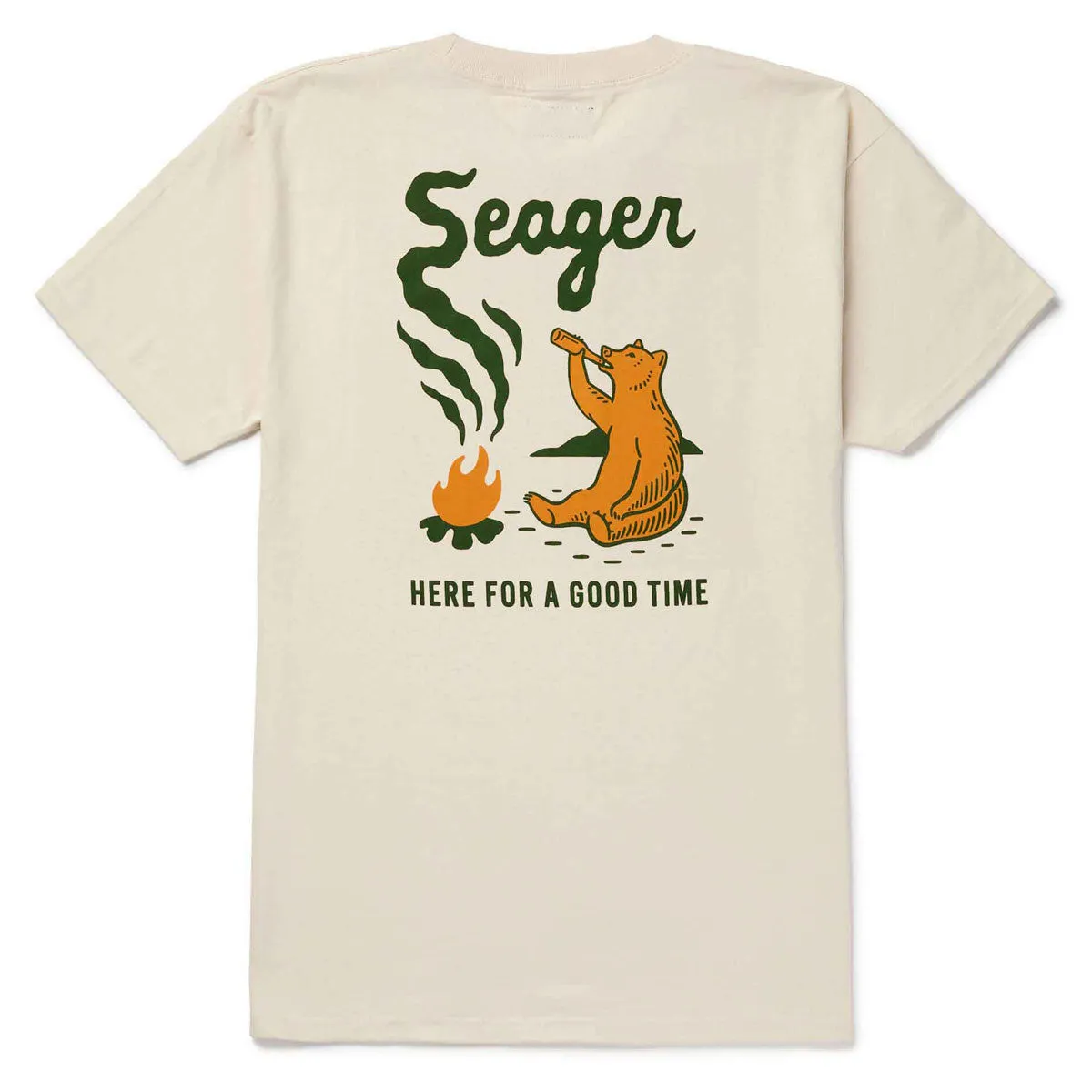 Seager Smokey T-Shirt - Cream Gift Ideas Razors