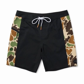 Seager Capo Panel Boardshorts - Duck Camo Motorcycle Gear Steering Wheel Covers