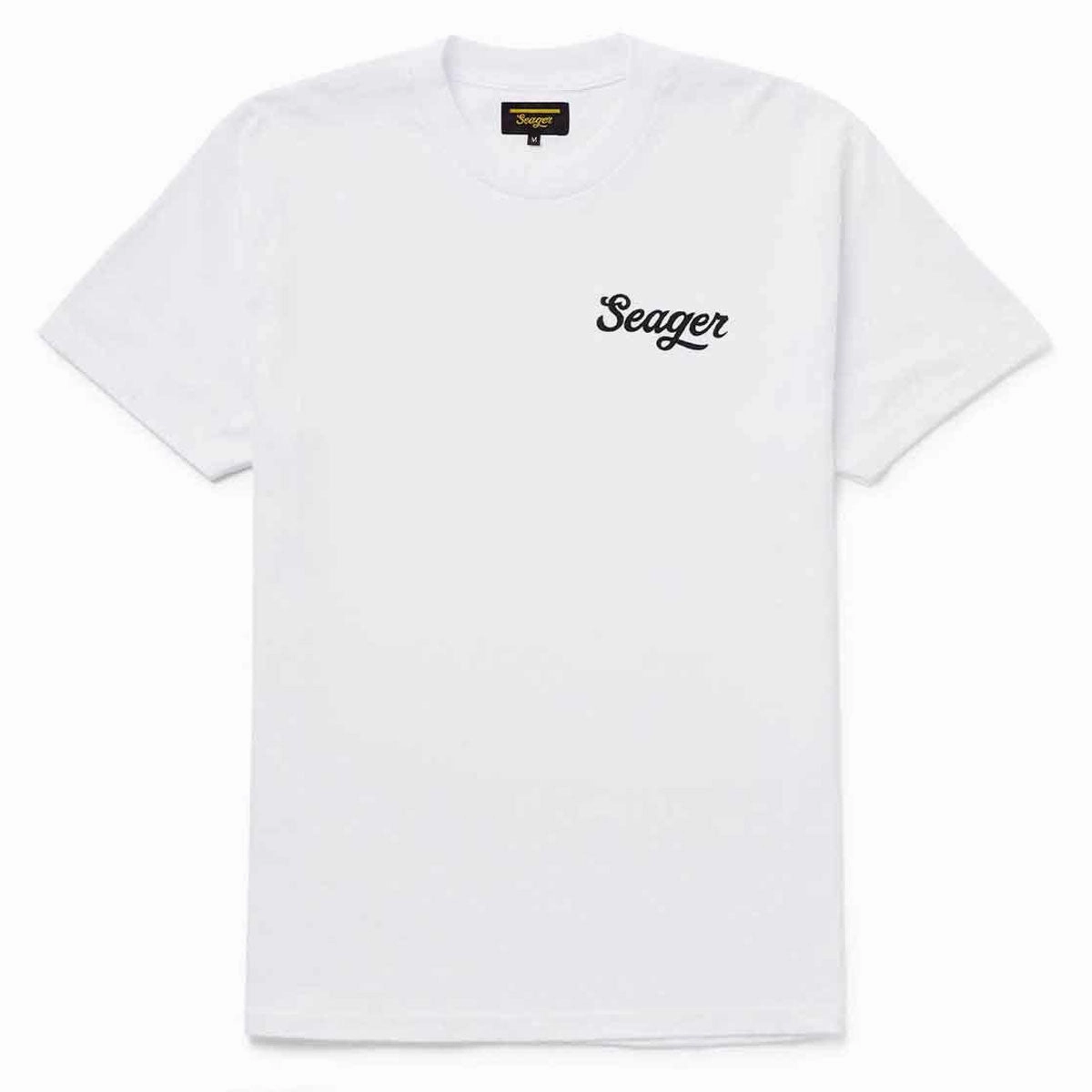Seager Russ T-Shirt - White PPE Electrical Supplies