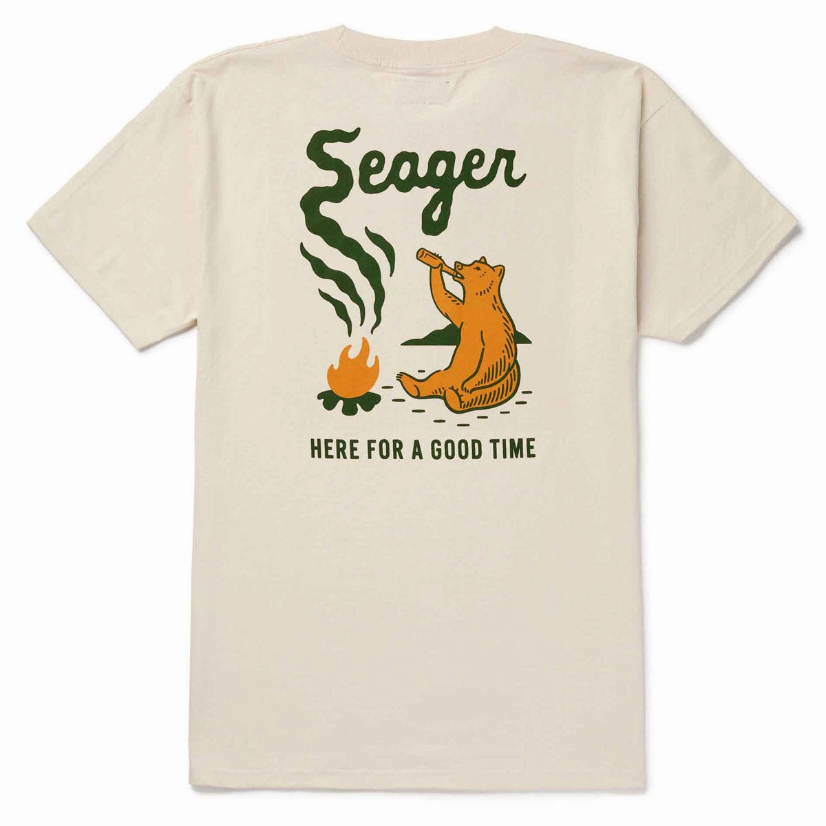 Seager Smokey T-Shirt - Cream Gift Ideas Razors