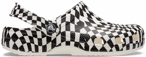 Seasonal Trends Adult Warped Checker Classic Clog Model Kits