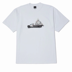 Seasonal Trends HUF High Clearance T-Shirt - White Vintage-Inspired