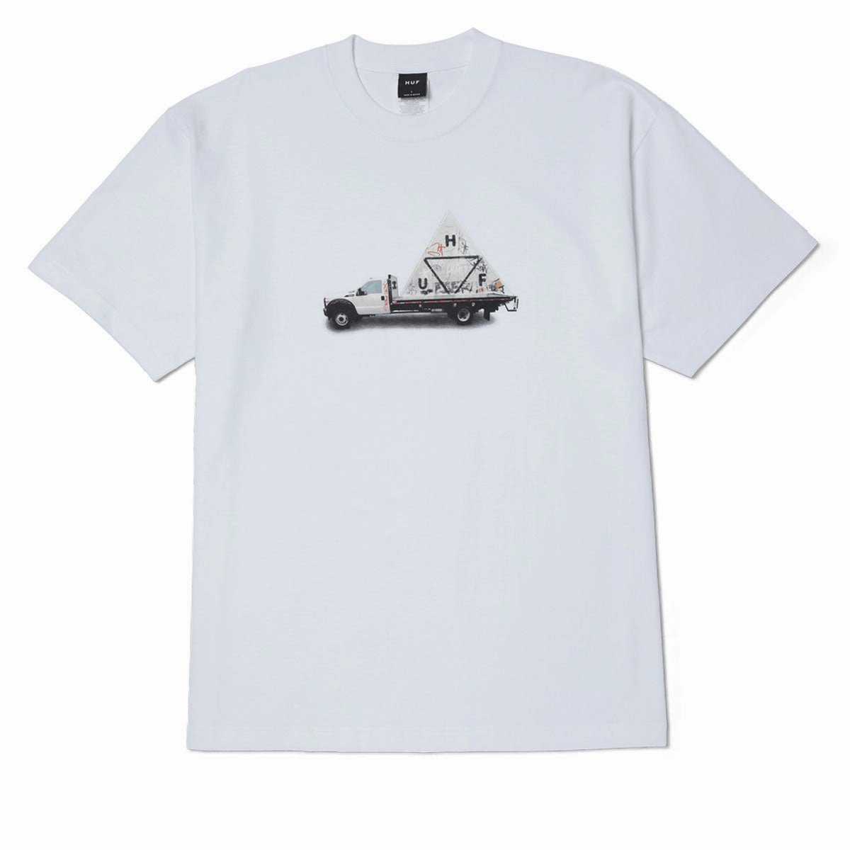 Seasonal Trends HUF High Clearance T-Shirt - White Vintage-Inspired