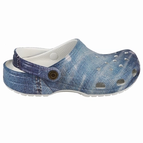 Seat Covers Adult Denim Classic Clog Jewelry