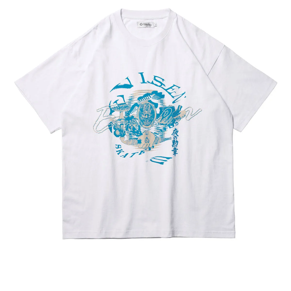 Seeds Evisen Enma White T-Shirt - White Audiobooks