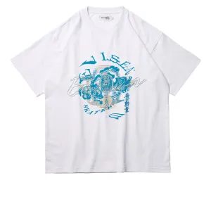 Seeds Evisen Enma White T-Shirt - White Audiobooks