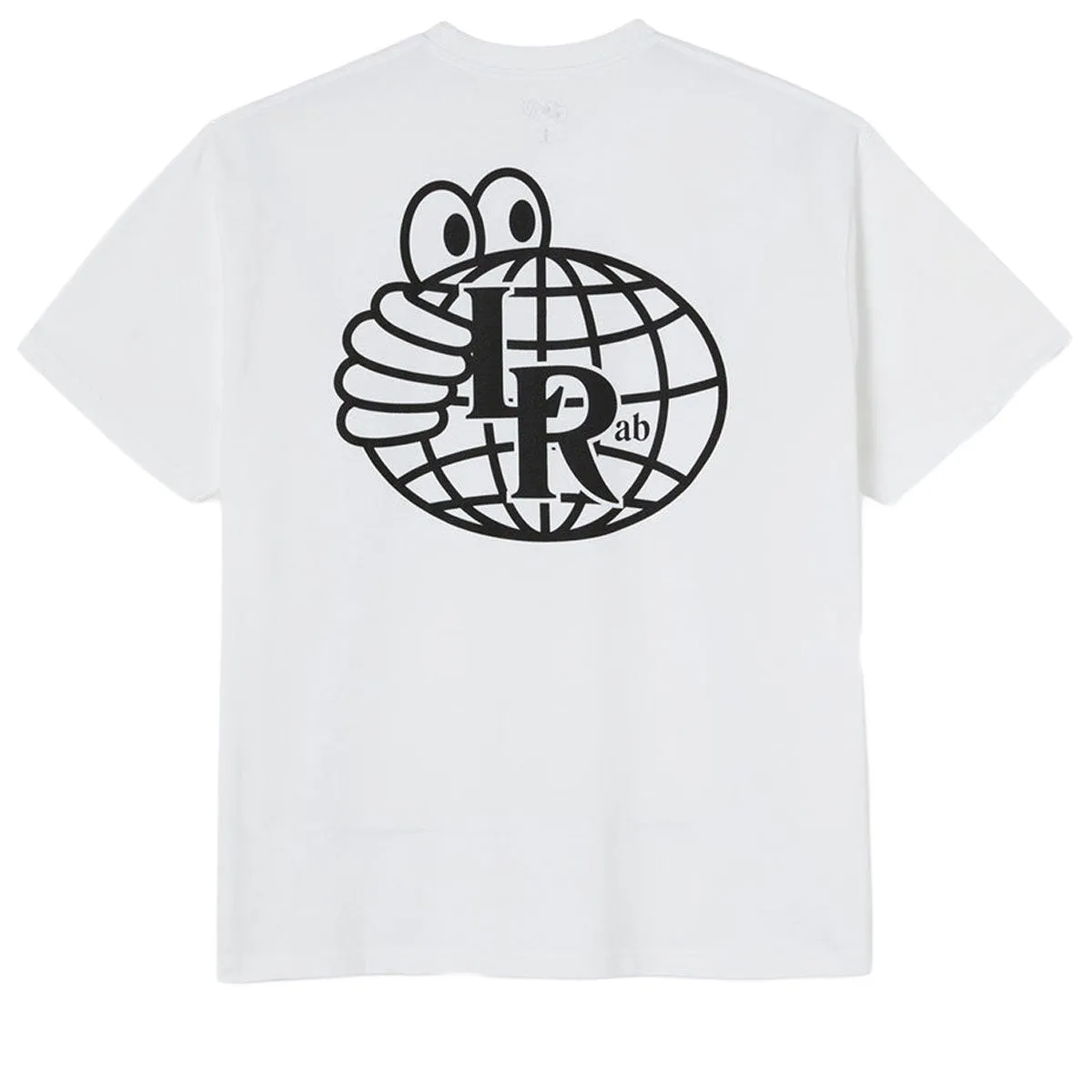 Seeds Last Resort AB Atlas Monogram T-Shirt - White/Black Razors