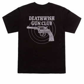 Seeds Deathwish Gun Club T-Shirt - Black Paper Products