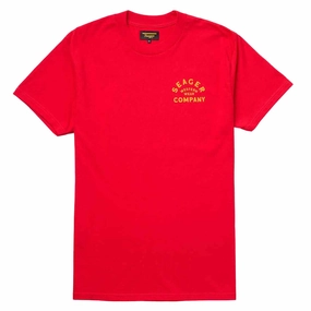 Seeds Seager Austin T-Shirt - Red Eco-Friendly