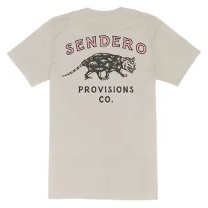 Sendero Opossum T-Shirt - Sand Passport Holders Board Games