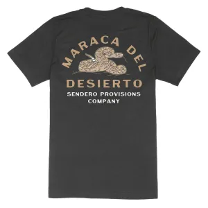 Sendero Rattlesnake T-Shirt - Vintage Black Health & Fitness Scissors