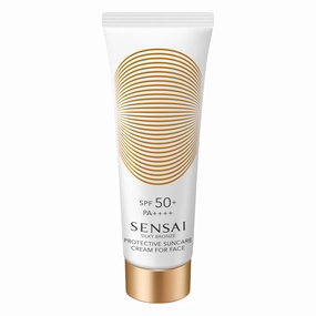 Sensai Silky Bronze Protective Suncare Cream For Face 50 