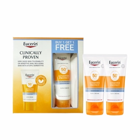 Sensitive Protect Sun Cream SPF50  - Pack of 2