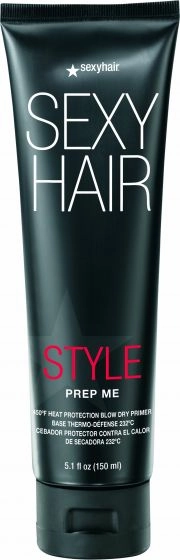 Sexy Hair Style Prep MeHeat Protection Blow Dry Primer