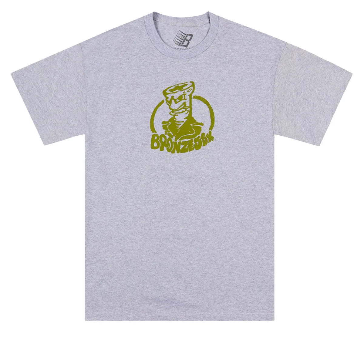 Shampoo Bronze 56k The Bolt T-Shirt - Heather Grey Labels