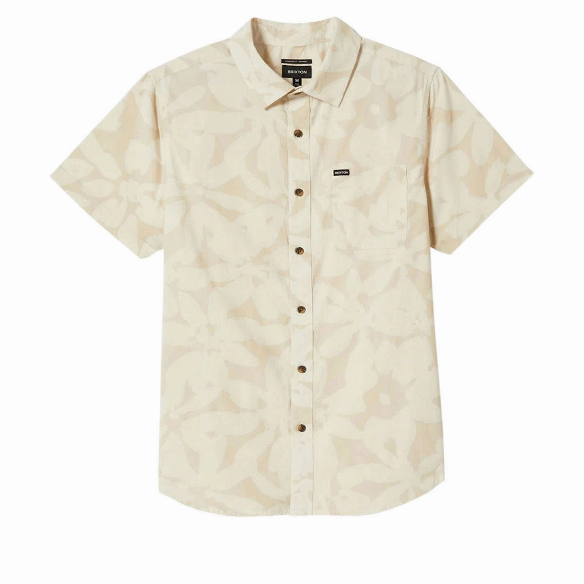 Shampoo Brixton Charter Print Shirt - Beige/White Cap Floral Ink Cartridges