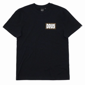 Shipping Supplies Deus Ex Machina Outage T-Shirt - Black Bubble Wrap