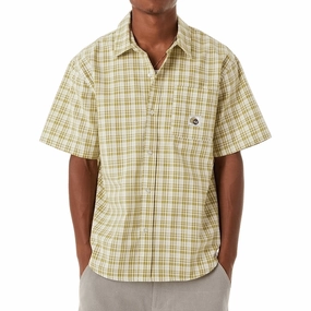 Shipping Supplies HUF Total Eclipse Plaid Shirt - Mustard Cleaning Services