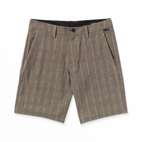 Shipping Supplies Volcom Mix Frickin Cross Shred 20 Shorts - Dark Khaki Lunch Boxes