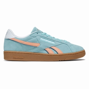 Shorts Reebok Club C Grounds UK Shoes - Ai Aqua/Sunkissed Orange/Gum Cleaning Supplies